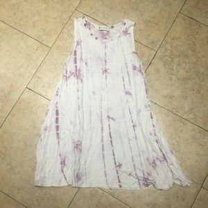 White and Purple Impeccable Pig Dress